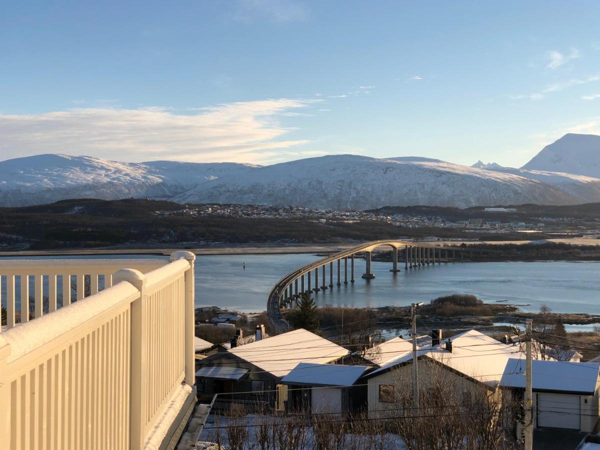 Moderne Og Trivelig Leilighet, Med Unik Utsikt Tromsø Extérieur photo